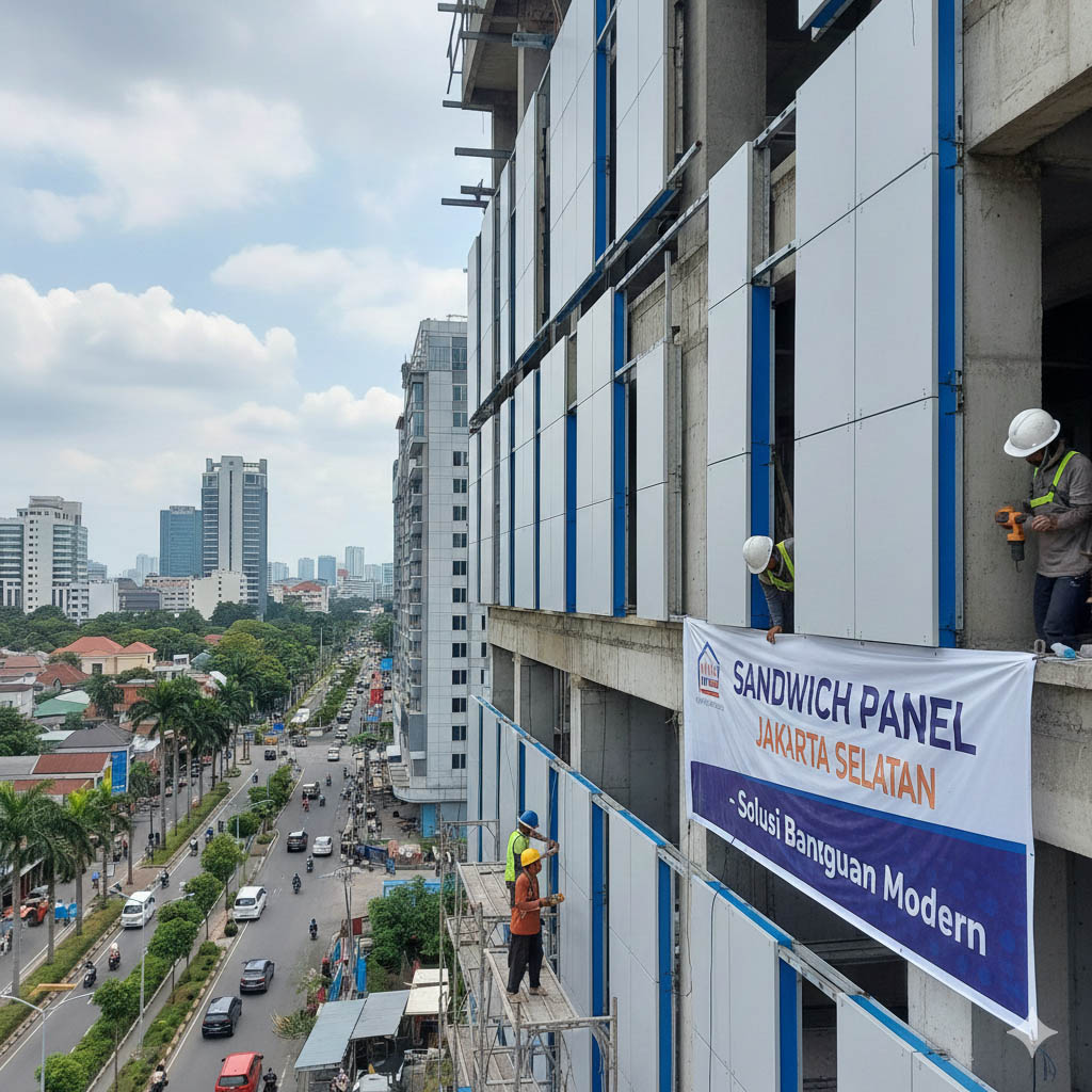 Harga Sandwich Panel di Jakarta Selatan